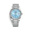 Montre Homme – Day-Date Arabic Blue Dial