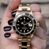 Rolex gold and black