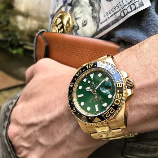 GMT‑MASTER II Vert Or Jaune