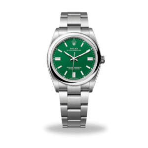 Rolex oyster perpetual vert