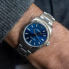 rolex oyster perpetual bleu