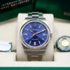 rolex oyster perpetual bleu