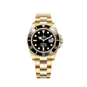 Rolex gold and black
