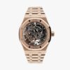 audemart piguet skeleton rose gold