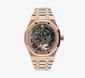 audemart piguet skeleton rose gold