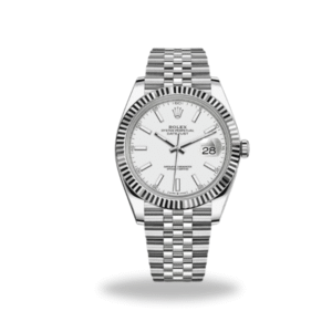 Montre Datejust 41 Blanc Jubilé