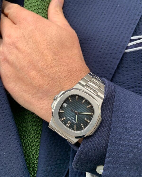 Patek Philippe nautilus bleu